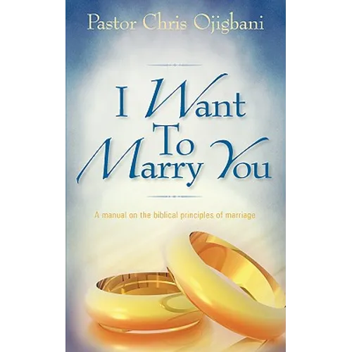 I Want To Marry You - Paperback