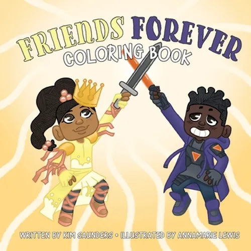 Friends Forever Coloring Book - Paperback