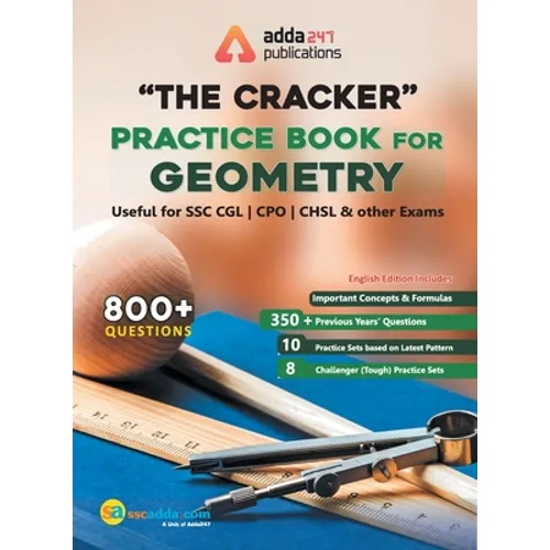 The Cracker Practice Book for Geometry (In English Printed Edition) - Paperback