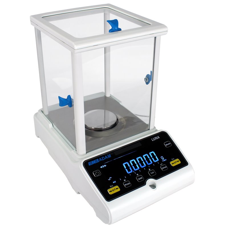 Adam Equipment LAB 254i Luna Analytical Balance, Internal Calibration , 250g x 0.0001 g
