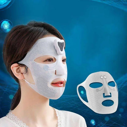 Lace Pattern Electric Facial Massage Mask