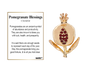 Pomegranate Blessings Charm
