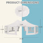 Large Heavy-Duty Customizable Party Tent With Sidewalls And Windows (SAK72615)
