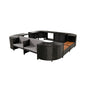 Alora Large Outdoor Quadrilateral Spa Surround Rattan Sectional Sofa Set With Storage Compartments (SAK80217)