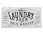 Laundry Room Help Wanted 2 - Canvas