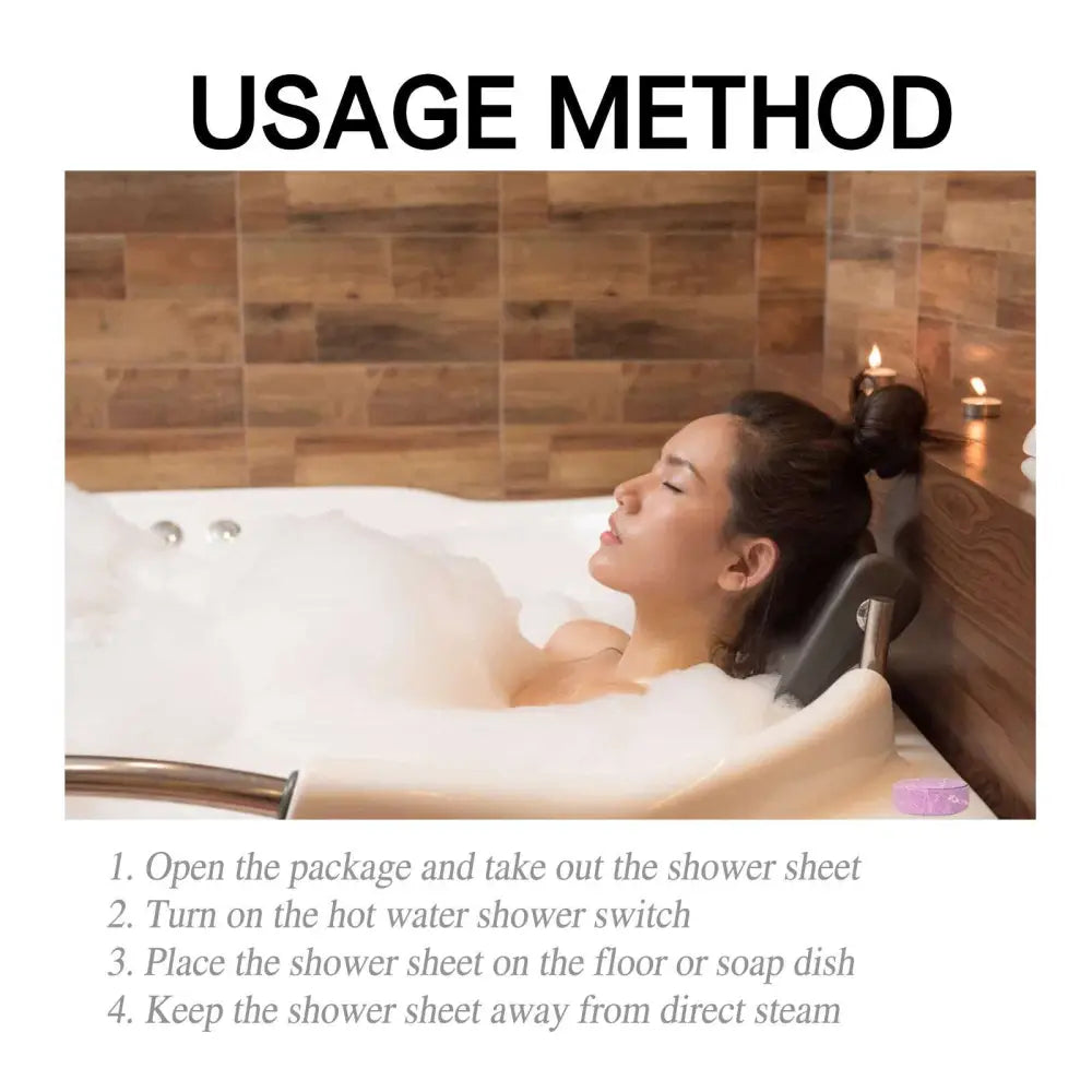 Lavender Aromatherapy Shower Tablets