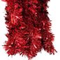 12 foot 6 Ply Luxury Tinsel Garland - Red