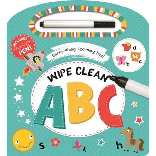 Wipe Clean Carry & Learn: ABC: Early Learning for 3+ Year-Olds - Board Book