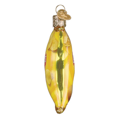Lays Potato Chip Glass Ornament