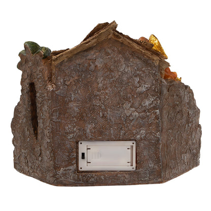 Light-Up Nativity Table Piece