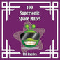 100 Supersonic Space Mazes - Paperback