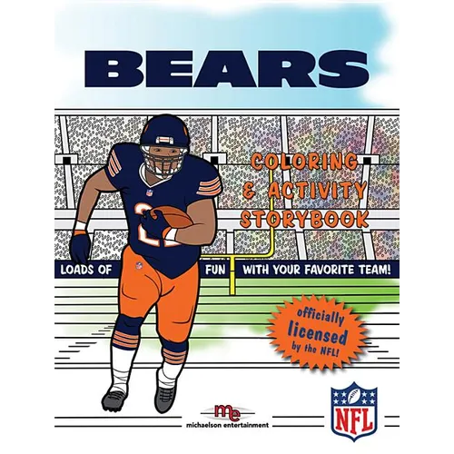 Chicago Bears Coloring & Activ - Paperback
