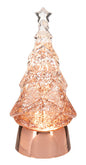 LED Light Up Tree Mini Shimmer – Rosy Radiance
