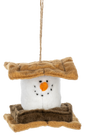S'more Head Graham Cracker Ornament