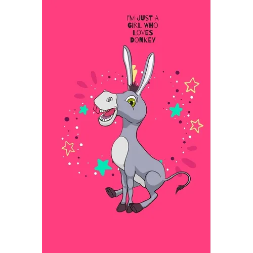 I'm Just A Girl Who Loves Donkey - Paperback