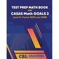 Test Prep Math Book for CASAS Math GOALS 2 Level D-Forms 927M and 928M - Paperback