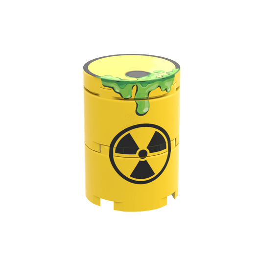 Leaking Radioactive Waste Storage Barrel - Nuclear - Custom Desigend - Made Using LEGO® Parts