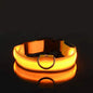 LED Dog Collars Light Adjustable Flashing Luminous Collar Night Anti-Lost