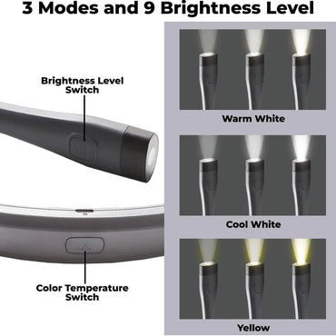 LED Hands-free Flashlight Neck Lamp