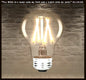 LED Edison Style 6 watt Light Bulb for Mason Jar Lighting - 60 watts Equivalent