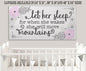 Let Her Sleep - Canvas