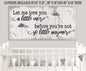 Let Me Love You A Little More - Canvas