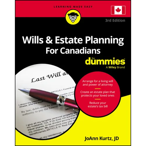 Wills & Estate Planning for Canadians for Dummies - Paperback