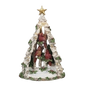 Lighted Cardinal Tree - 7 Inch