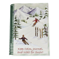Wirebound 6X9 Lined Journal - Skiing