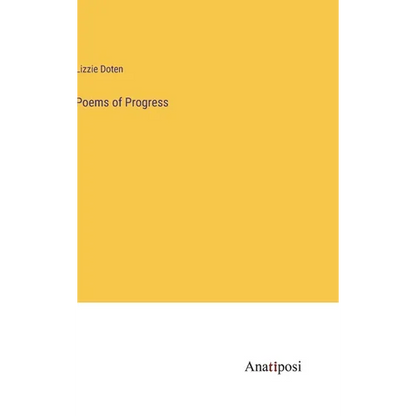 Poems of Progress - Hardcover