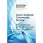 Court-Ordered Community Service - Paperback