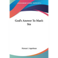 God's Answer To Man's Sin - Paperback