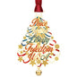 Patriotic Word Tree Ornament