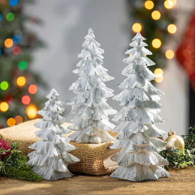 Resin Glitter Tree -