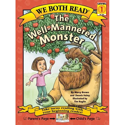 We Both Read-The Well-Mannered Monster (Pb) - Paperback