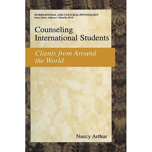 Counseling International Students: Clients from Around the World - Hardcover