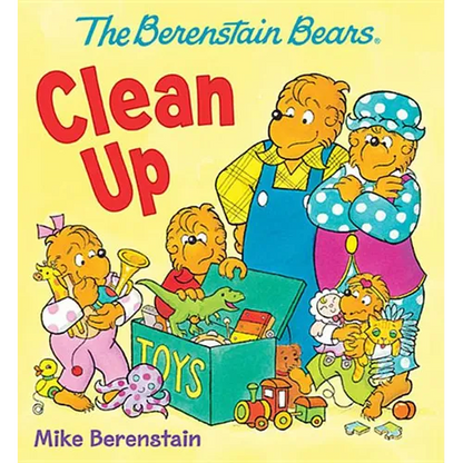 The Berenstain Bears Clean Up - Board Book