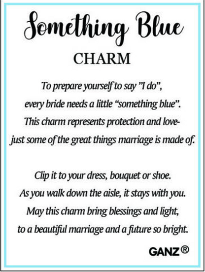 Something Blue Charm - A Beautiful Token of Love and Commitment