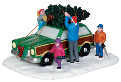 Transporting the Christmas Tree