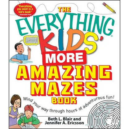 The Everything Kids' More Amazing Mazes Book - Paperback