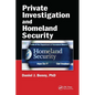 Private Investigation and Homeland Security - Paperback