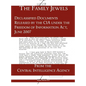 The "Family Jewels": Declassified Documents Released by the CIA under the Freedom of Information Act, June 2007 - Hardcover