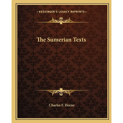 The Sumerian Texts - Paperback
