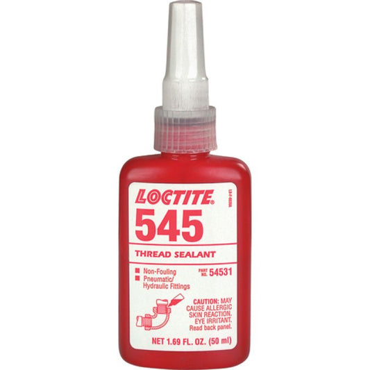 Loctite 545 Thread Sealant for Hydraulic & Pneumatic Fittings - 50ml