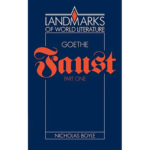 Goethe: Faust Part One - Paperback