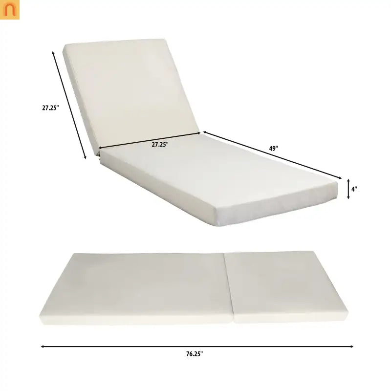 Chaise Lounge Acacia Wood Teak 79" 4-Position