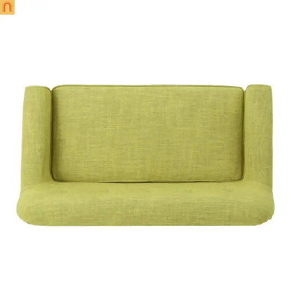 Loveseat Mid Century Modern Fabric Pale Green 50.75in