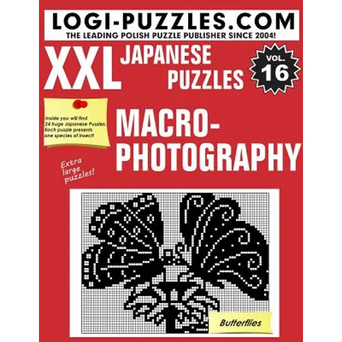 XXL Japanese Puzzles: Macrophotography - Paperback
