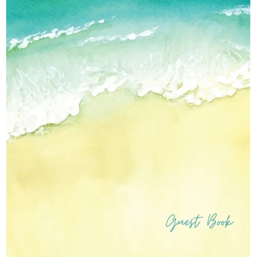 Beach house guest book - Hardcover
