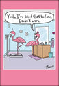 Birthday Card - Off The Scales